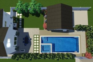 Copy of Modern pool lawn